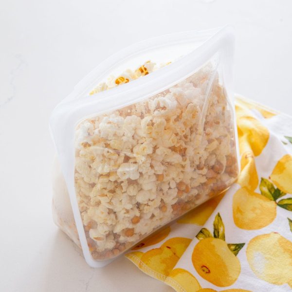 Reusable Silicone Stand-Up Bag - 3 Colors For Discount
