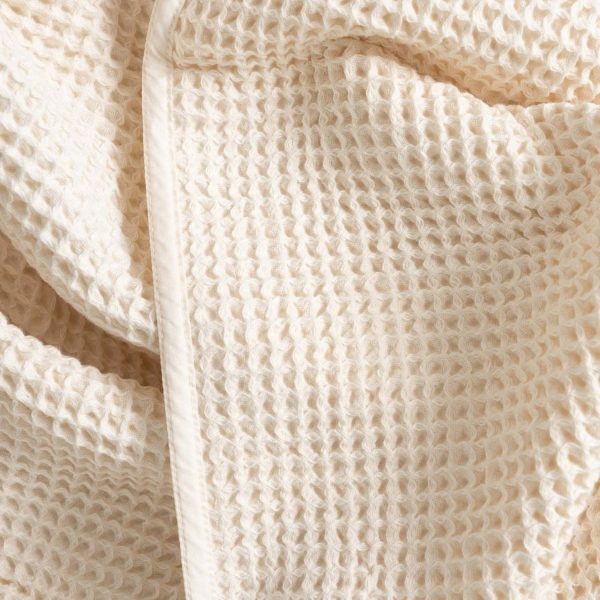 Organic Waffle Throw Blanket Online now - Image 5