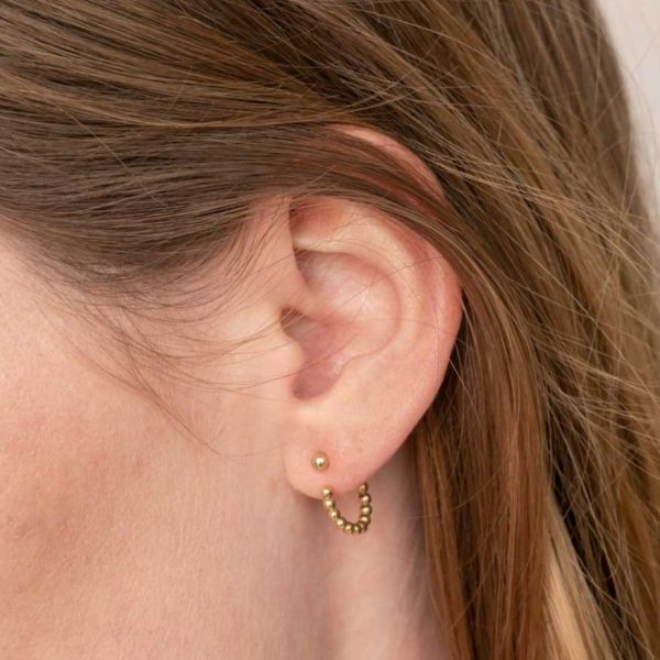 Recycled Beaded Hoop Earring Jackets Supply - Image 3